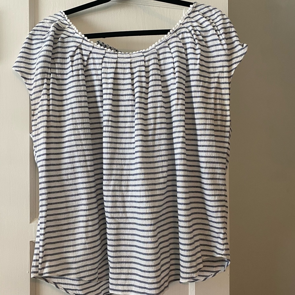 Lauren Conrad Stripe Top XL